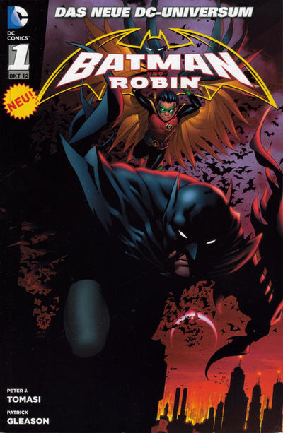 Cover for Batman & Robin (Panini Deutschland, 2012 series) #1 - Geboren zum Töten