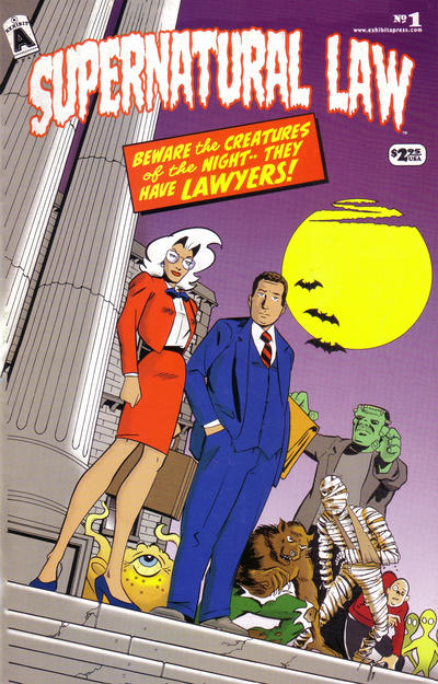 Cover for Supernatural Law (Exhibit A Press, 1999 series) #1