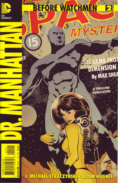 Cover for Before Watchmen: Dr. Manhattan (DC, 2012 series) #2