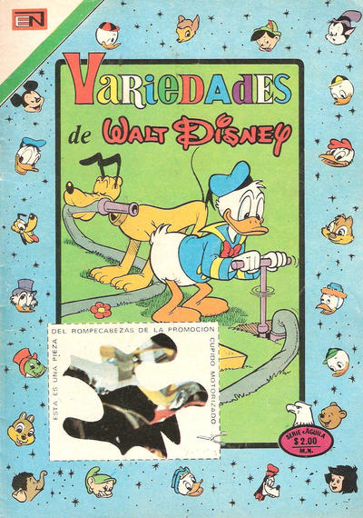 Cover for Variedades de Walt Disney (Editorial Novaro, 1967 series) #218