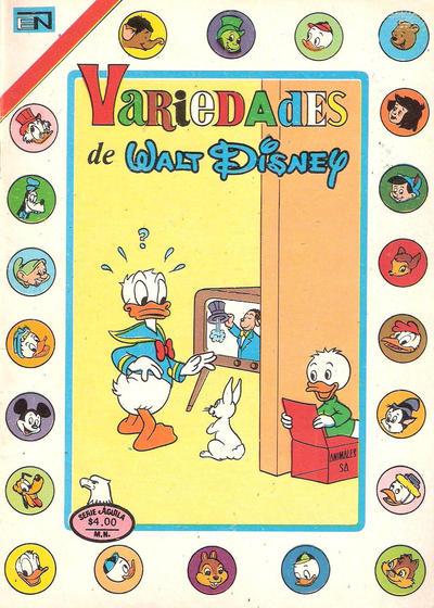 Cover for Variedades de Walt Disney (Editorial Novaro, 1967 series) #259