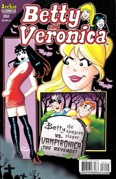 Cover for Betty and Veronica (Archie, 1987 series) #262 [Direct Edition]