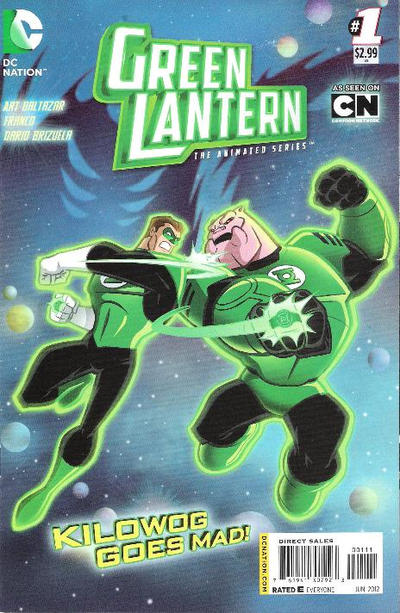 Cover for Green Lantern: The Animated Series (DC, 2012 series) #1