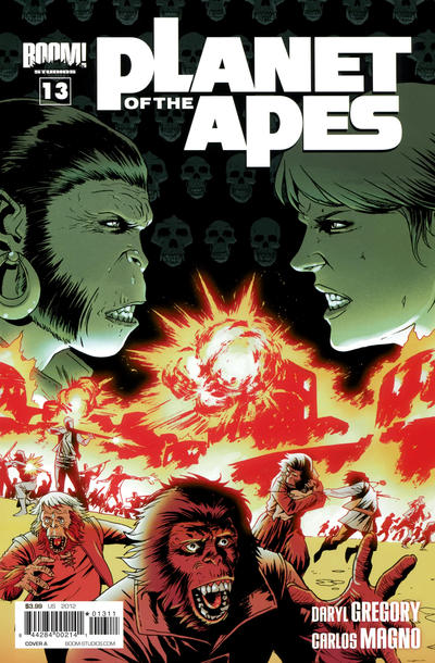 Cover for Planet of the Apes (Boom! Studios, 2011 series) #13 [Cover A]