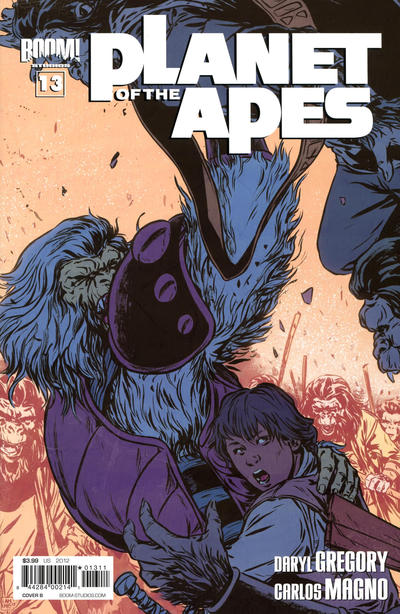Cover for Planet of the Apes (Boom! Studios, 2011 series) #13 [Cover B]