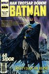 Cover for Batman (SatellitFörlaget, 1989 series) #6/1990