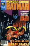 Cover for Batman (SatellitFörlaget, 1989 series) #8/1991