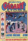 Cover for Gigant (Semic, 1976 series) #1/1979