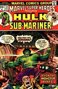 Cover Thumbnail for Marvel Super-Heroes (Marvel, 1967 series) #54