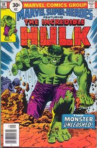 Cover for Marvel Super-Heroes (Marvel, 1967 series) #59