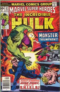 Cover for Marvel Super-Heroes (Marvel, 1967 series) #62
