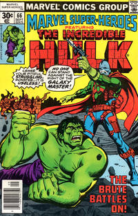 Cover Thumbnail for Marvel Super-Heroes (Marvel, 1967 series) #66 [30¢]