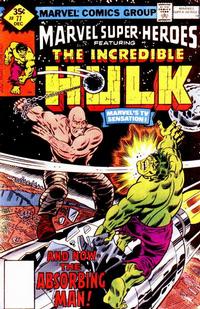 Cover for Marvel Super-Heroes (Marvel, 1967 series) #77 [Whitman]