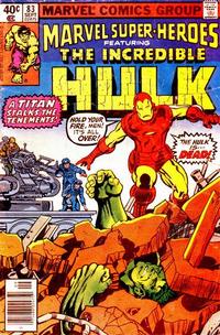 Cover Thumbnail for Marvel Super-Heroes (Marvel, 1967 series) #83 [Newsstand]