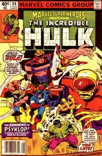 Cover Thumbnail for Marvel Super-Heroes (Marvel, 1967 series) #90 [Newsstand]
