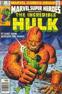 Cover for Marvel Super-Heroes (Marvel, 1967 series) #95 [Newsstand]