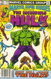 Cover Thumbnail for Marvel Super-Heroes (Marvel, 1967 series) #100 [Newsstand]