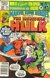 Cover Thumbnail for Marvel Super-Heroes (Marvel, 1967 series) #103 [Newsstand]