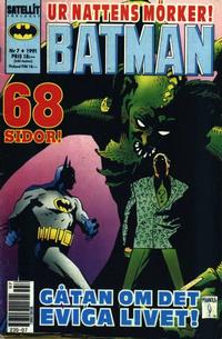 Cover Thumbnail for Batman (SatellitFörlaget, 1989 series) #7/1991