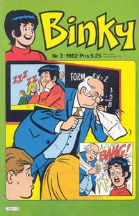 Cover Thumbnail for Binky (Semic, 1976 series) #3/1982