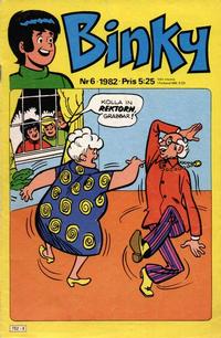 Cover Thumbnail for Binky (Semic, 1976 series) #6/1982
