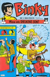 Cover Thumbnail for Binky (Semic, 1976 series) #5/1984