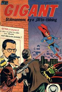 Cover Thumbnail for Gigant (Centerförlaget, 1963 series) #2/1963