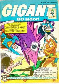 Cover Thumbnail for Gigant (Centerförlaget, 1963 series) #1/1967