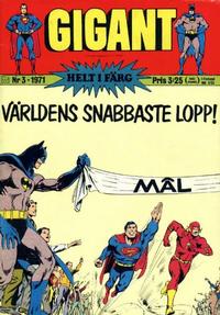 Cover Thumbnail for Gigant (Williams Förlags AB, 1969 series) #3/1971