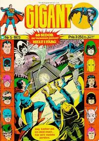 Cover Thumbnail for Gigant (Williams Förlags AB, 1969 series) #5/1973