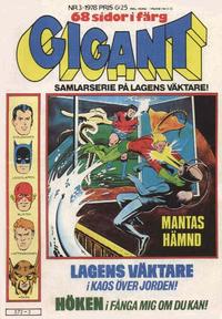 Cover Thumbnail for Gigant (Semic, 1976 series) #3/1978