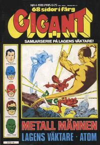 Cover for Gigant (Semic, 1976 series) #4/1978