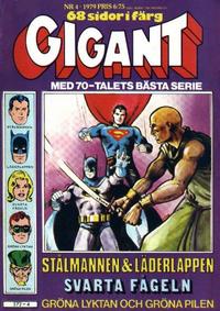 Cover for Gigant (Semic, 1976 series) #4/1979