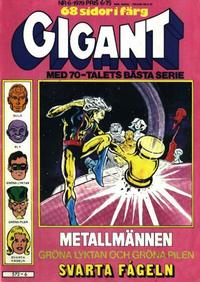 Cover for Gigant (Semic, 1976 series) #6/1979