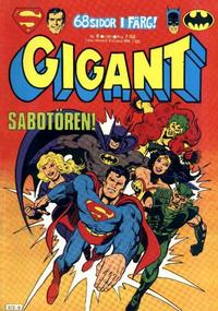 Cover Thumbnail for Gigant (Semic, 1976 series) #6/1981