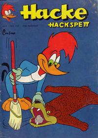 Cover Thumbnail for Hacke Hackspett (Centerförlaget, 1954 series) #3/1962
