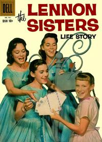 Cover for Four Color (Dell, 1942 series) #951 - The Lennon Sisters Life Story