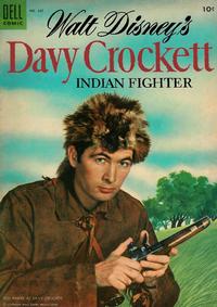 Cover Thumbnail for Four Color (Dell, 1942 series) #631 - Walt Disney's Davy Crockett Indian Fighter