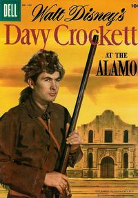 Cover for Four Color (Dell, 1942 series) #639 - Walt Disney's Davy Crockett at the Alamo
