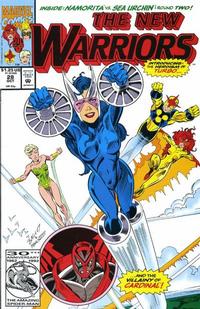 Cover Thumbnail for The New Warriors (Marvel, 1990 series) #28 [Direct]