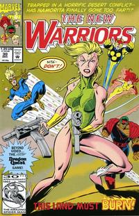Cover Thumbnail for The New Warriors (Marvel, 1990 series) #30 [Direct]