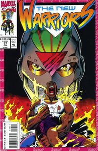 Cover for The New Warriors (Marvel, 1990 series) #37