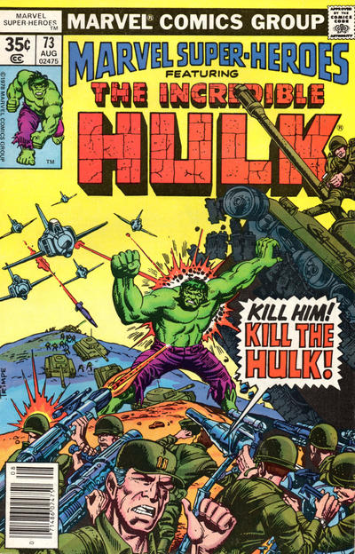 Cover for Marvel Super-Heroes (Marvel, 1967 series) #73