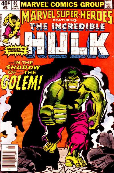 Cover for Marvel Super-Heroes (Marvel, 1967 series) #86 [Newsstand]