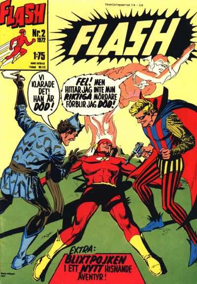 Cover for Flash (Williams Förlags AB, 1971 series) #2/1972