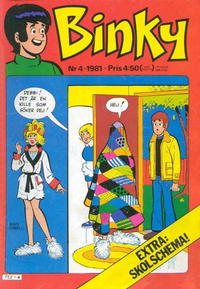 Cover for Binky (Semic, 1976 series) #4/1981