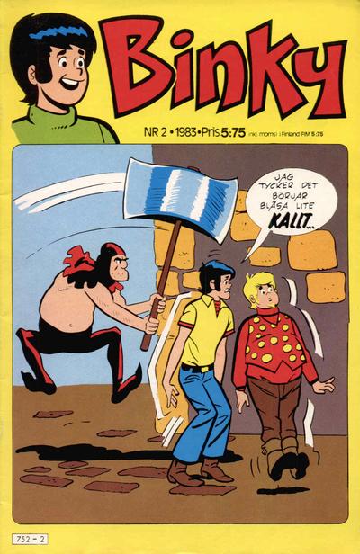 Cover for Binky (Semic, 1976 series) #2/1983