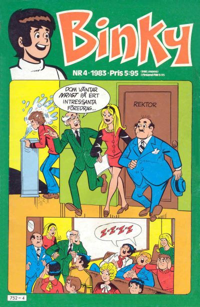 Cover for Binky (Semic, 1976 series) #4/1983