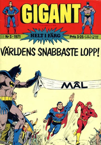 Cover for Gigant (Williams Förlags AB, 1969 series) #3/1971