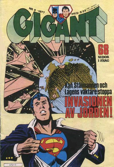 Cover for Gigant (Semic, 1976 series) #5/1977